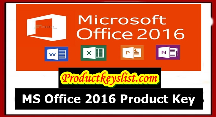 ms office professional plus 2016 en us product key