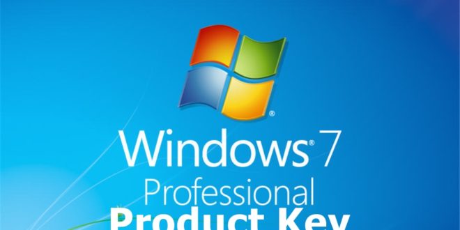 windows 7 pro key