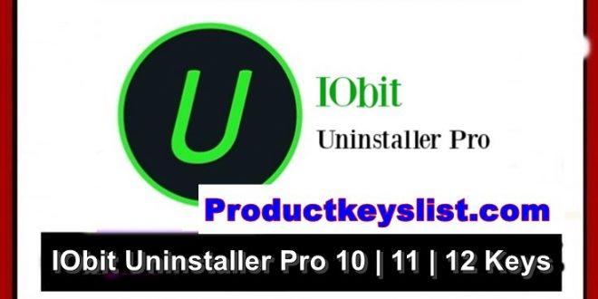 iobit uninstaller 9.4 pro key
